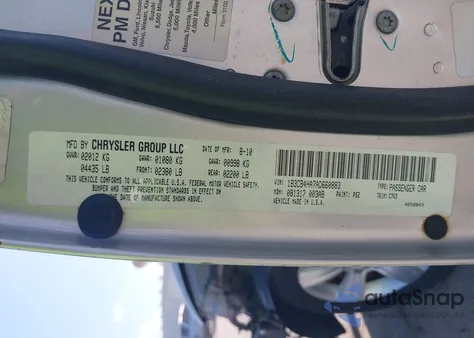 2010 Dodge Caliber Sxt из США, поврежденный, VIN 1B3CB4HA7AD660883